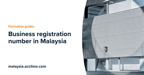 what is brn number|Business Registration Number in Malaysia .